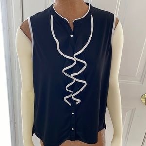 Carmen Marc Valvo size M top